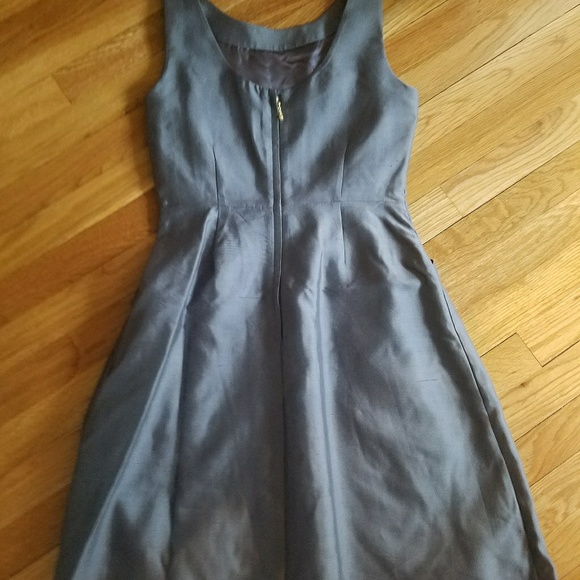 Kate spade grey/silver jillian bow dress - Picture 4 of 5